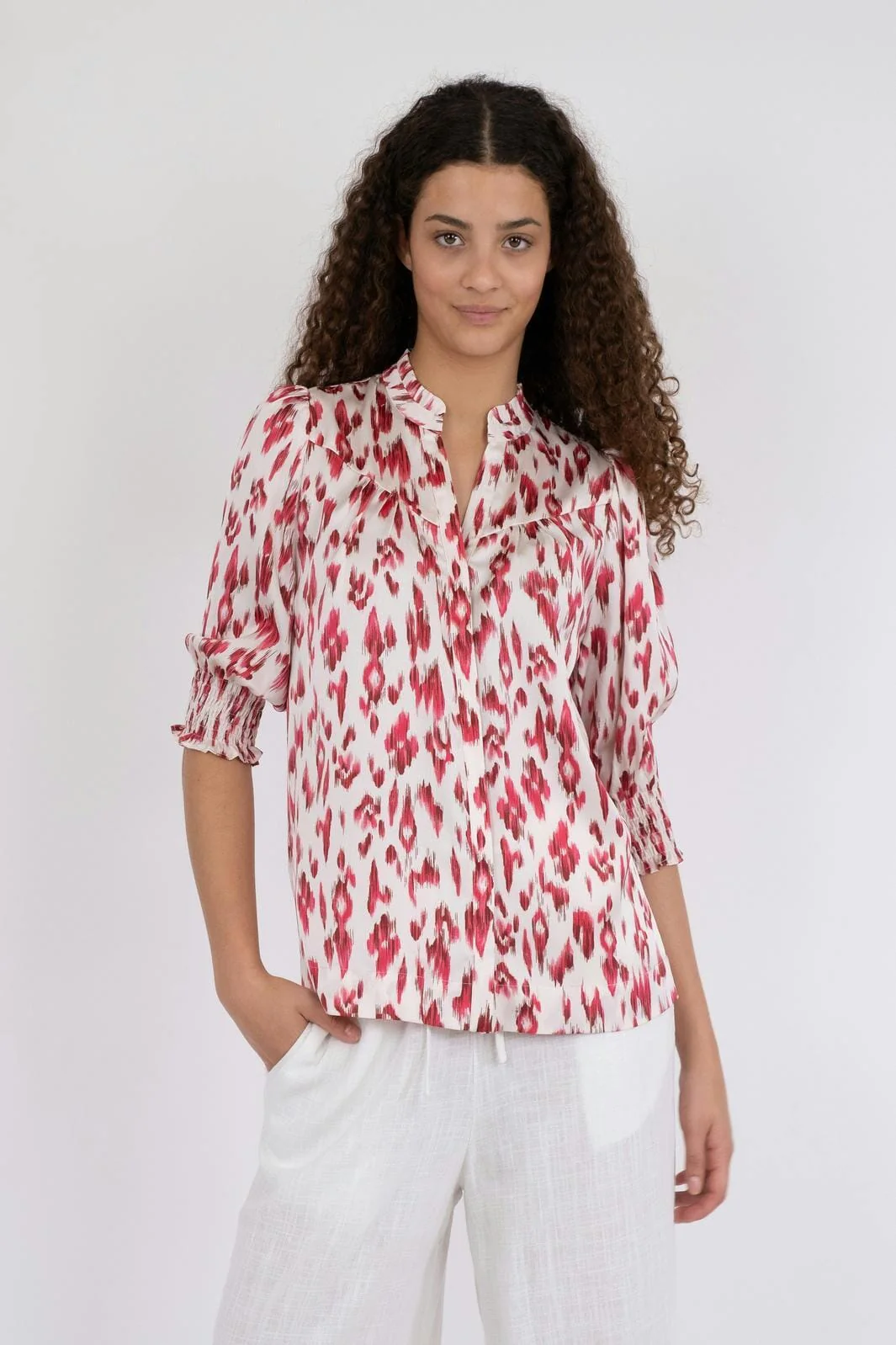 Neo Noir Diana Vibrant Blouse