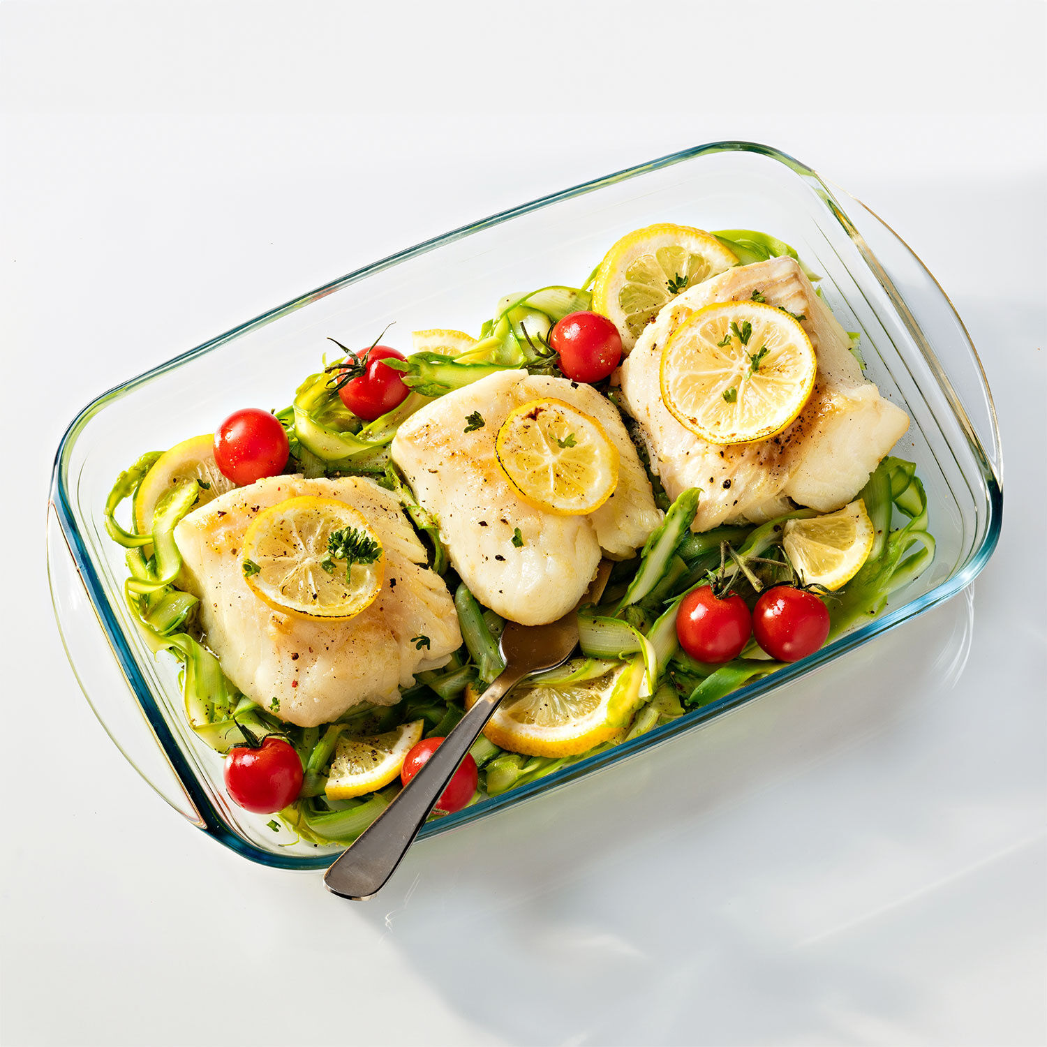 Ô Cuisine Auflaufform 2er Set Rechteckig, Borosilikatglas
