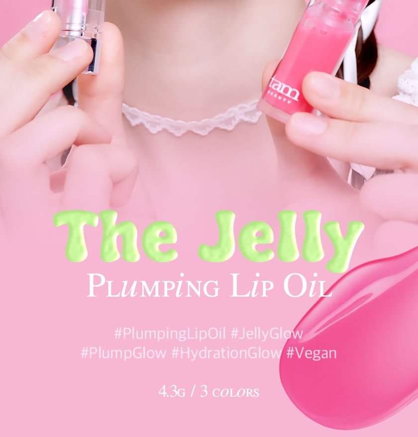 TAM BEAUTY - De Jelly Plumping Lip Oil - 3 kleuren