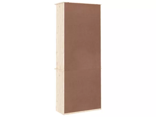 Bibliothèque avec tiroirs ALTA 77x35x186,5cm bois massif de pin