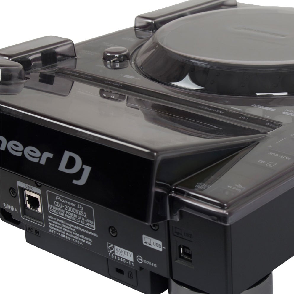 Decksaver Pioneer CDJ-2000 NXS2 stofkap