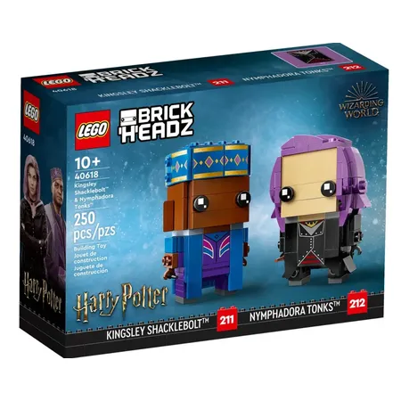 LEGO® BrickHeadz™ 40618 Kingsley Shacklebolt™ & Nymphadora Tonks™