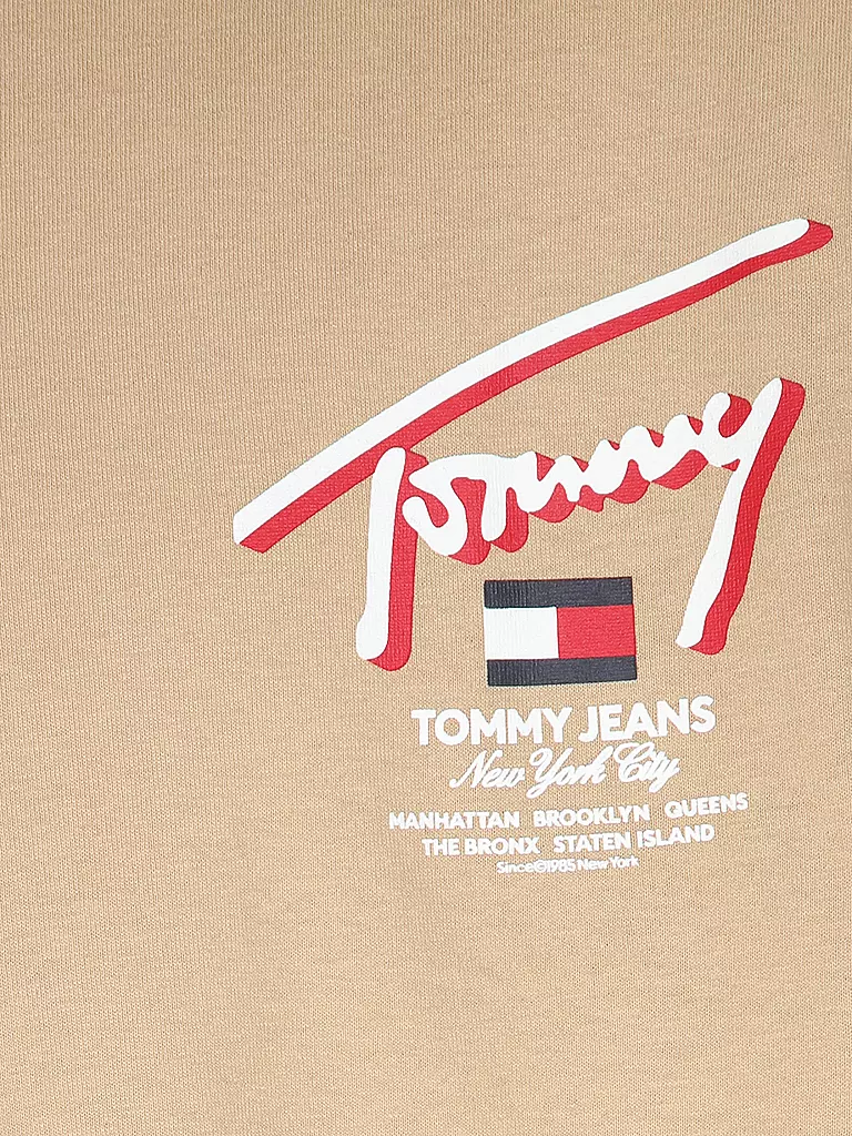 TOMMY JEANS T-Shirt camel