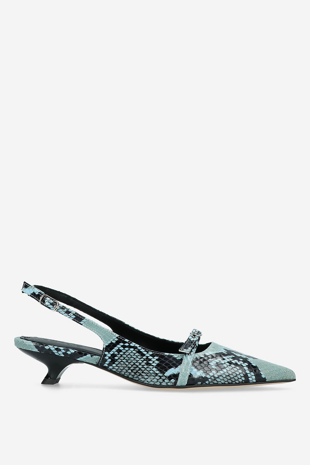 Wild Thoughts leather slingbacks