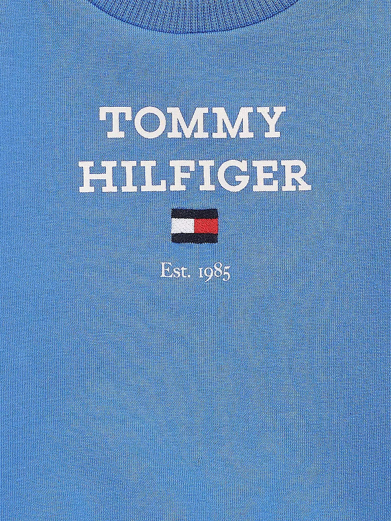 TOMMY HILFIGER Baby Set Sweater und Hose 2-teilig blau