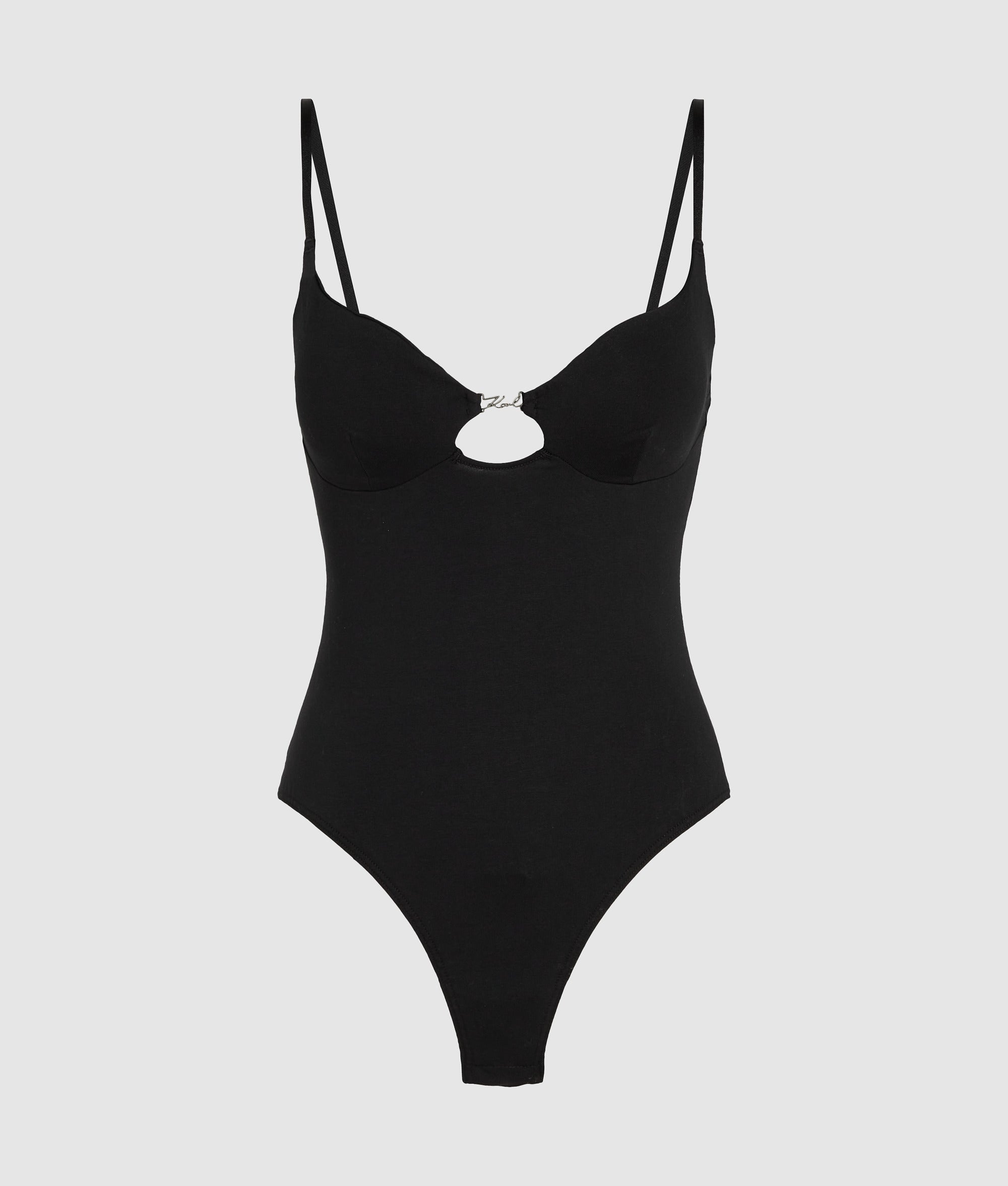Signature bodysuit in hoog uitgesneden model