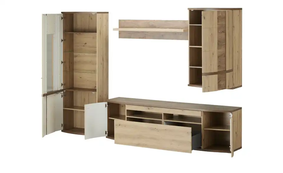 Wohnwand Grasse mit Wandboard
