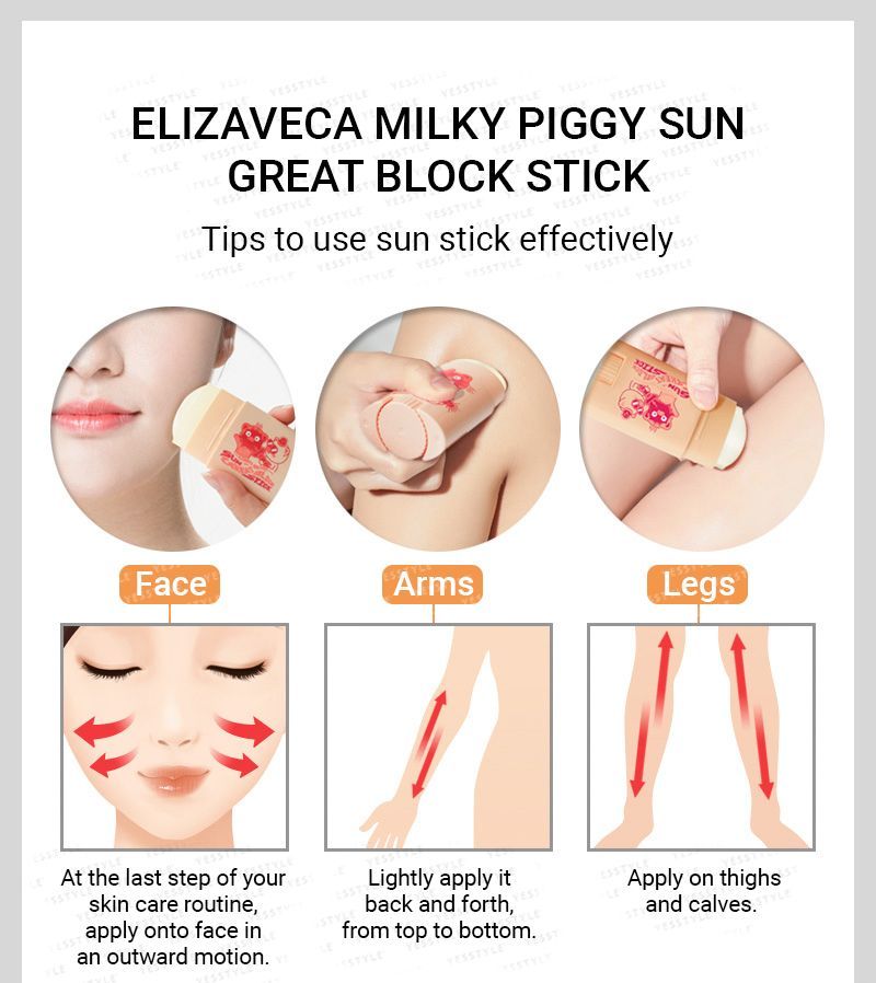 Elizavecca - Milky Piggy Sun Great Block Stick