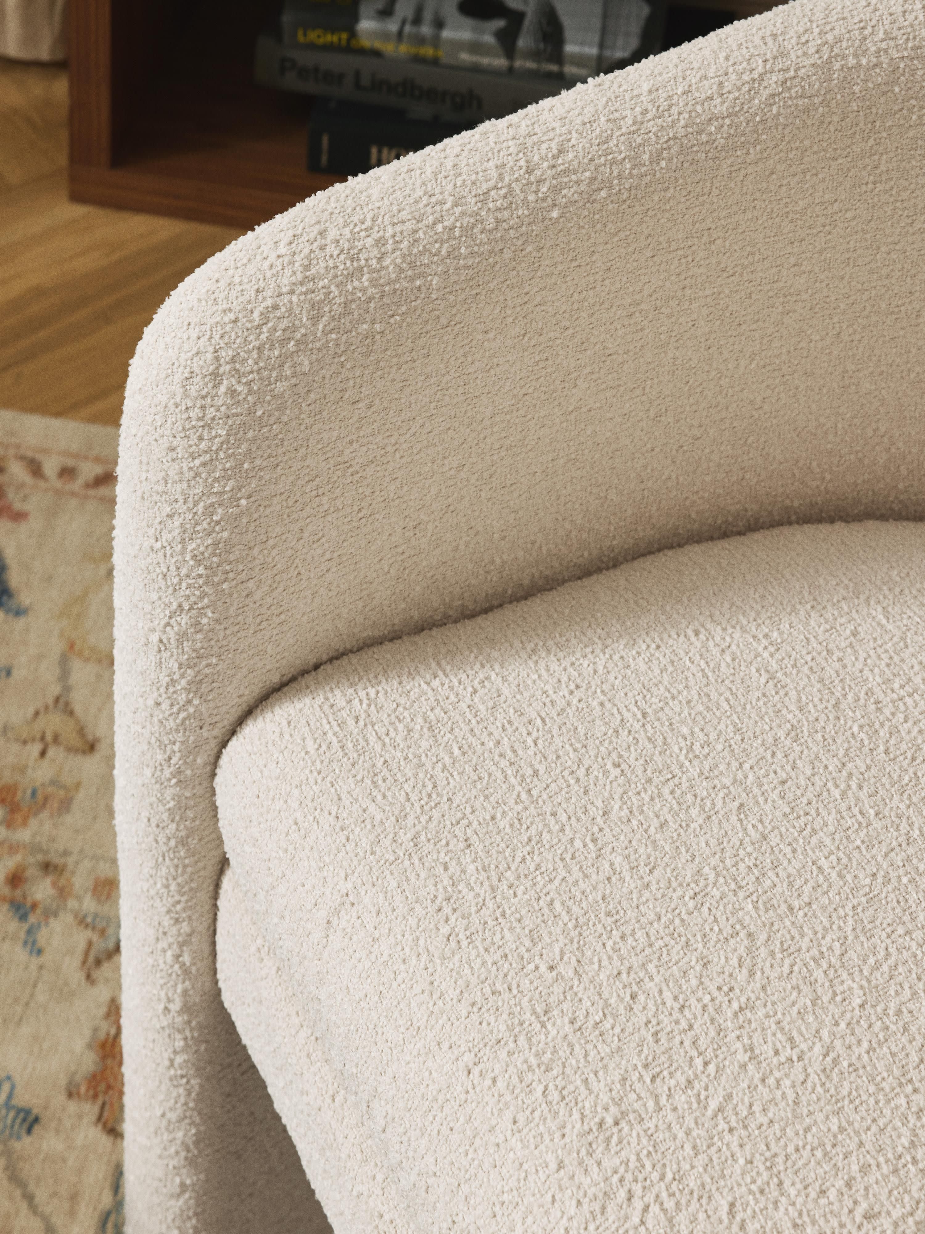 Bouclé loungefauteuil Mairo