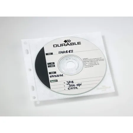 Durable CD-Hülle CD-DVD Cover File, transparent