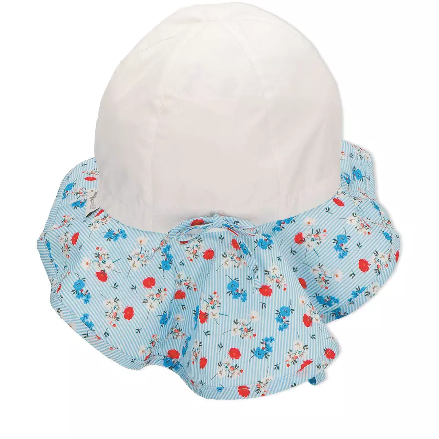 Sterntaler Flapper Blumen weiß