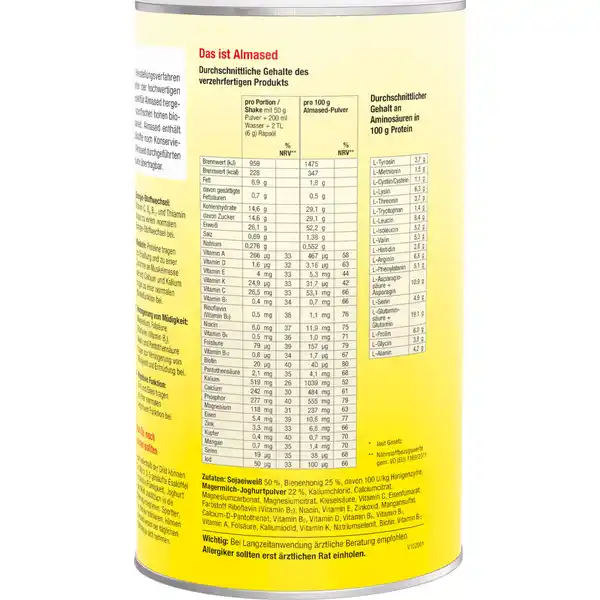 Diät Shake, zum Abnehmen, proteinreich, 500g