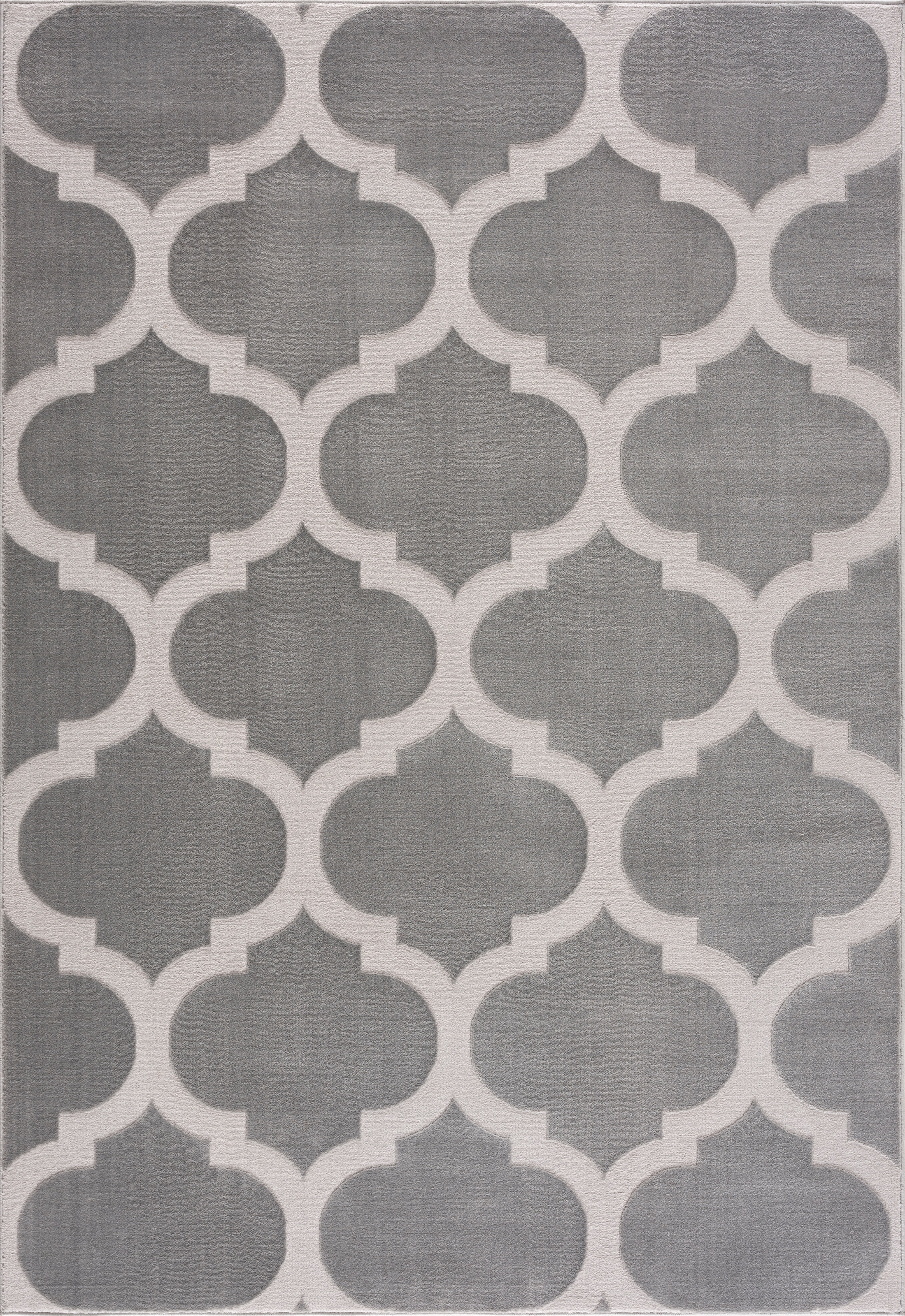 Home affaire Teppich »Fenris« rechteckig 12 mm Höhe Konturenschnitt, 3D-Design, flacher Teppich, Kurzflor, weich, elegant