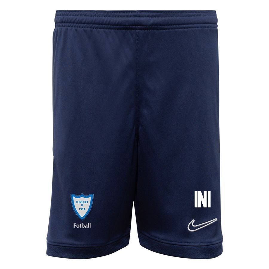 Furuset Nike Short d'Entraînement Academy 25 - Bleu Marine/Blanc Enfant