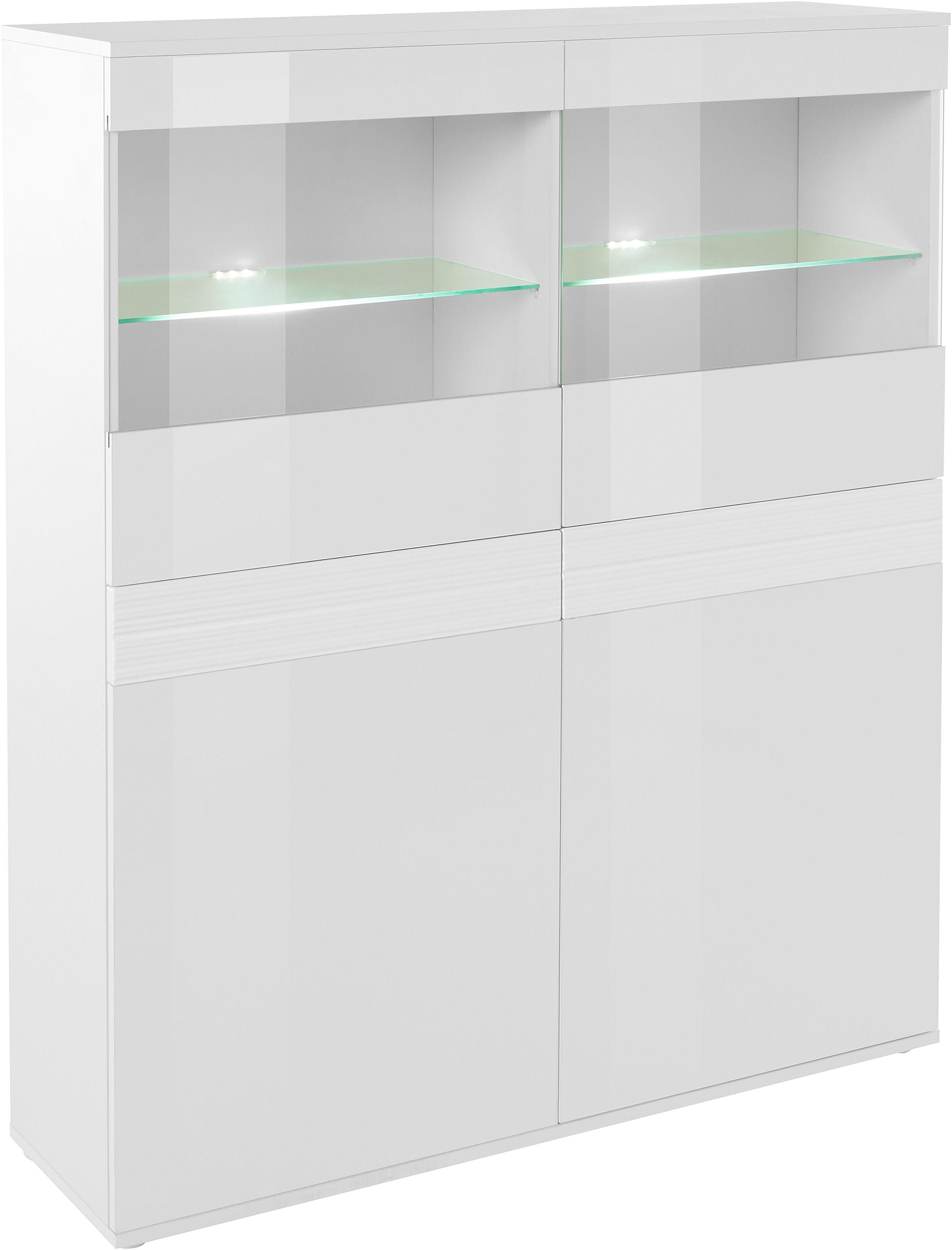 borchardt Möbel Vitrine »Florenz« Höhe 125 cm
