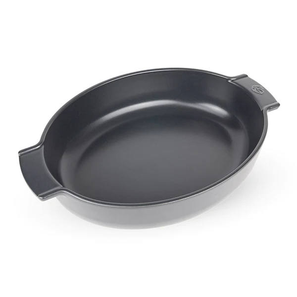 Plat à four ovale Appolia 40 cm ardoise Peugeot