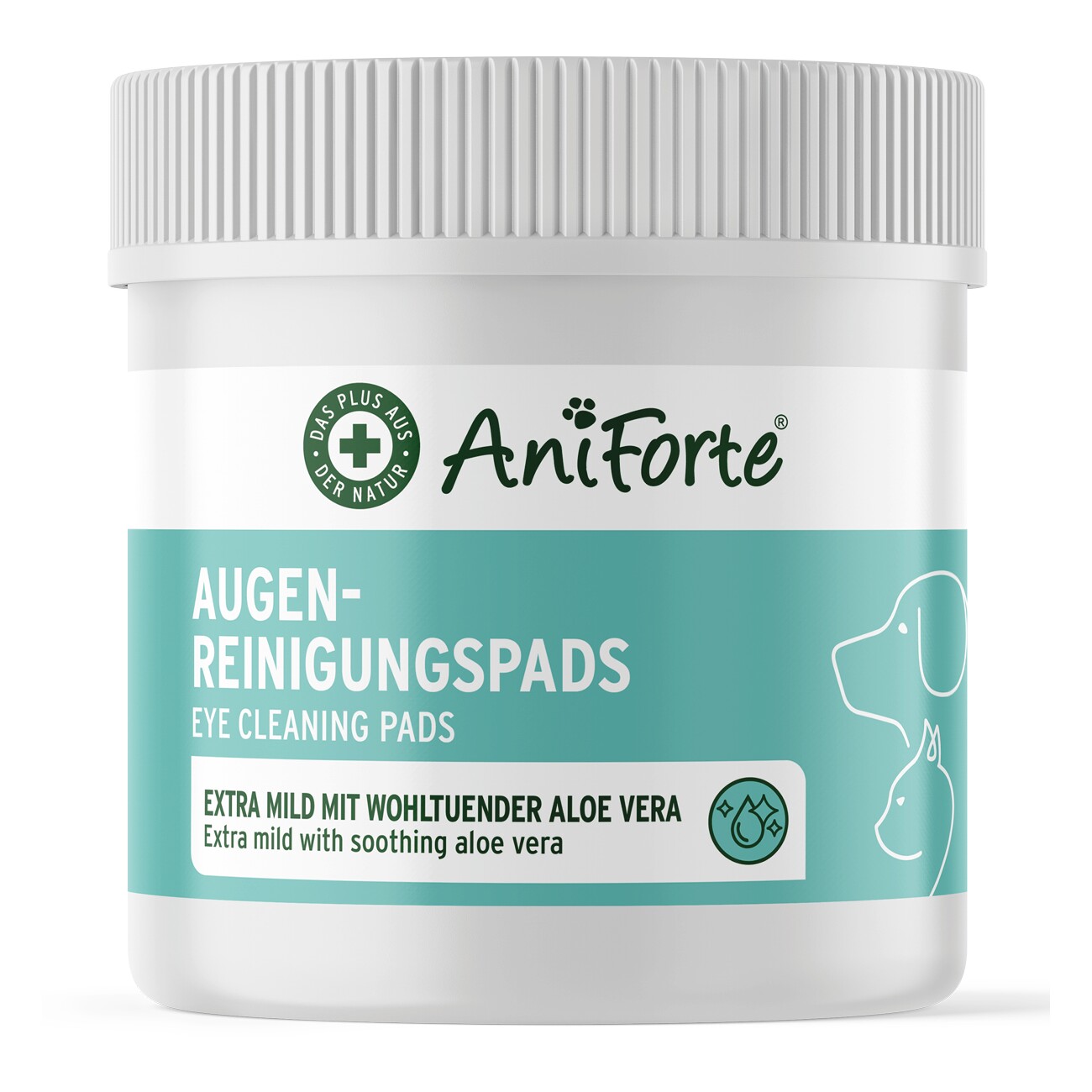 AniForte Augen-Reinigungspads Augenpflege Pads 100 Stück