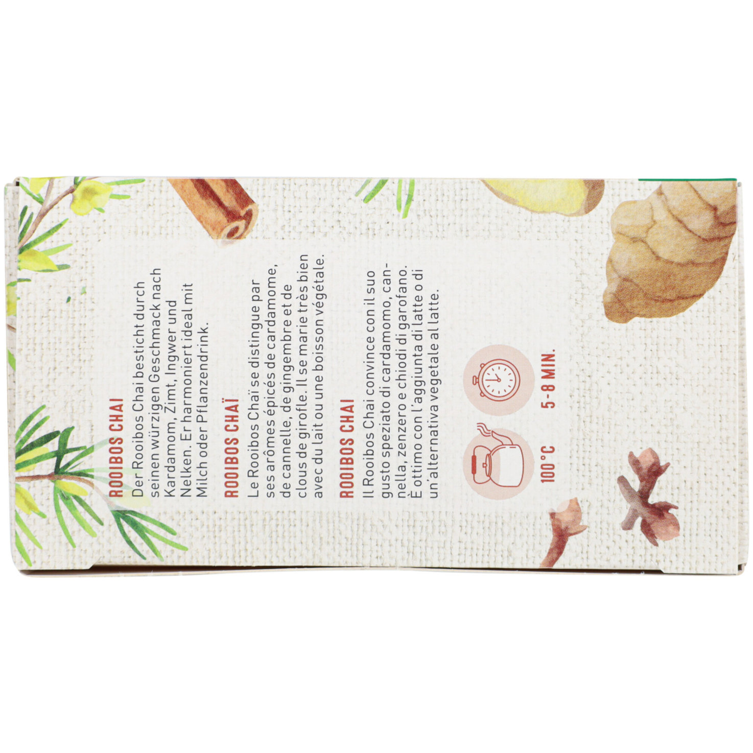 Naturaplan Bio Tee Rooibos Chai 20 Beutel