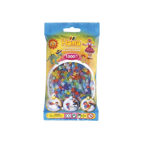 Perles Hama paillettes x 1000