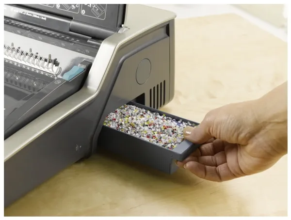 Fellowes Galaxy-E Wire, Elektrisk, 130 ark, Grafit