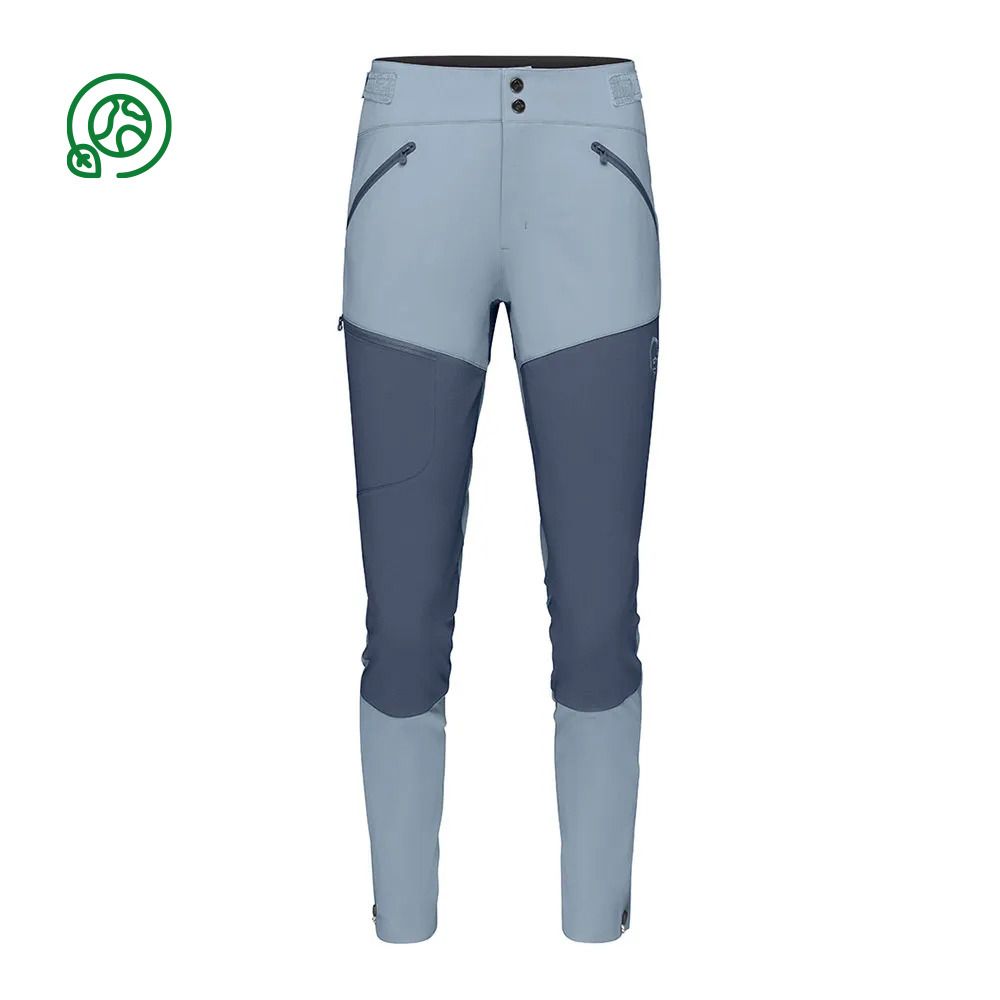 Norrona FALKETIND - Pantalon Femme blue fog