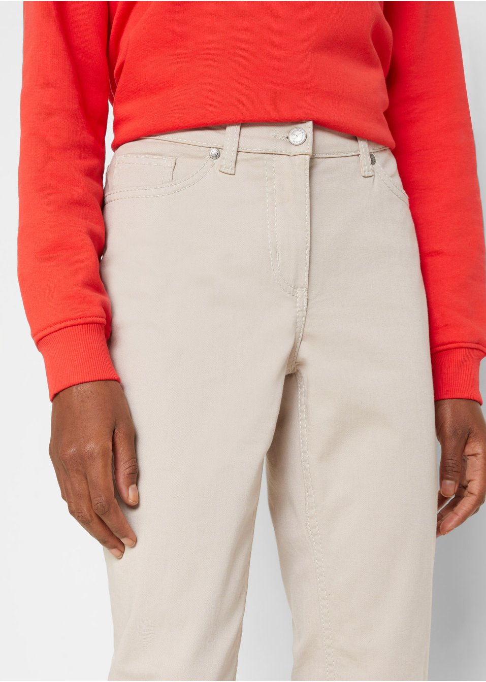 Pantalon twill 5 poches Essential