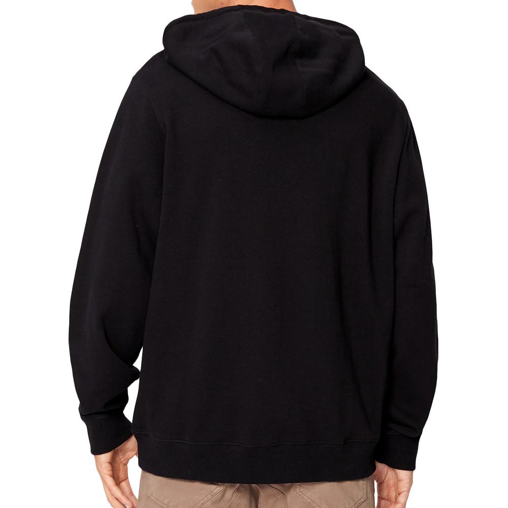 Guess Sweat à Capuche Noir Homme Guess Roy