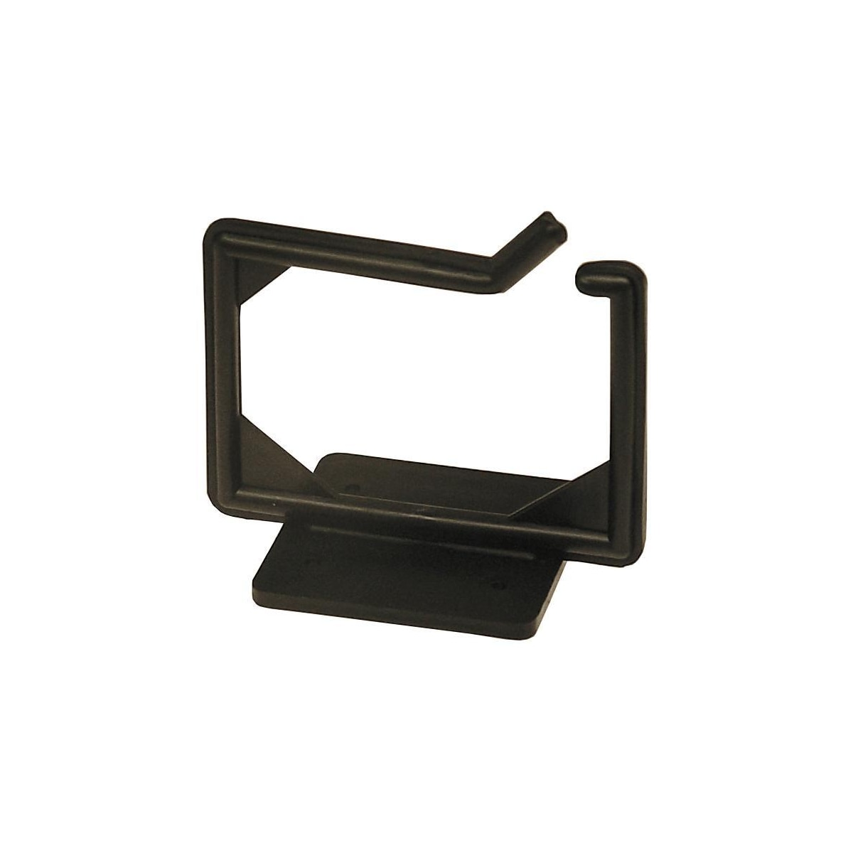 deltacoimp Cable hanger, screw mounting, 100x63x75mm, plastic, black