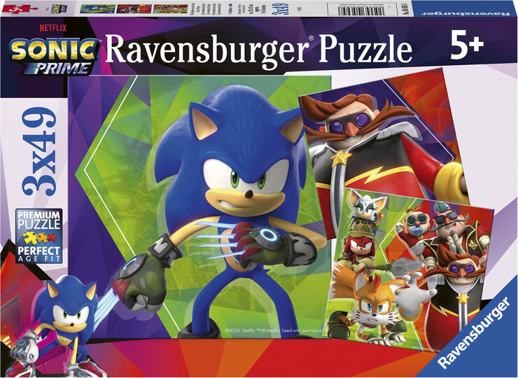 Ravensburger puslespil Ravnsburger 3*49 brikker ass