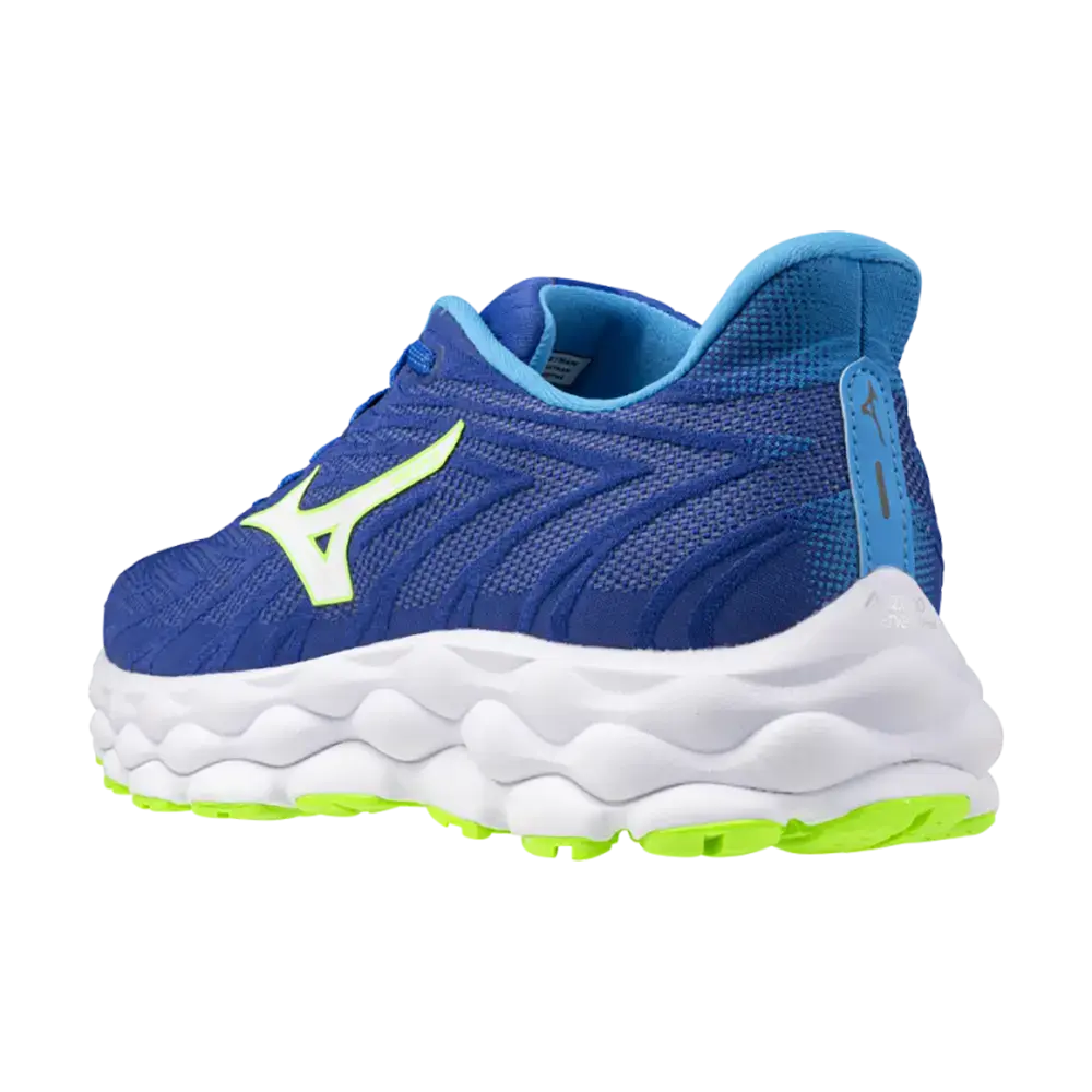 Mizuno Wave Sky 8 Hardloopschoenen Blauw/Wit/Groen Heren