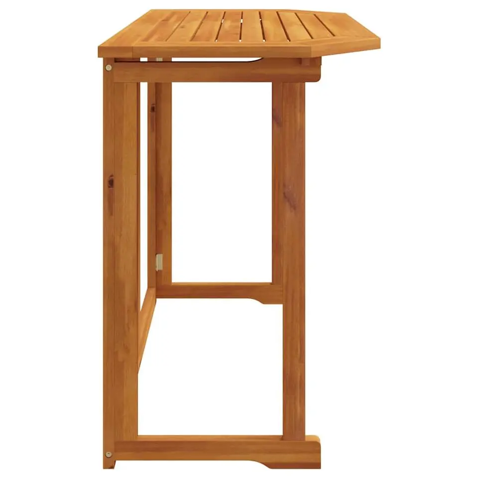 vidaXL - Balkontafel - Bruin - Hout