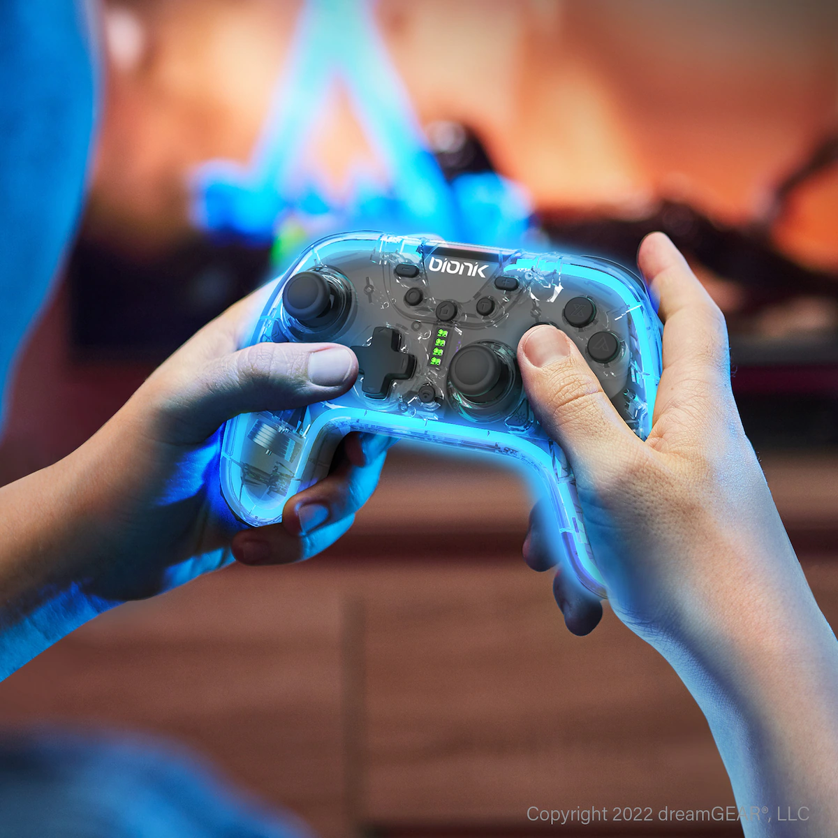 Bionik Neoglow Nintendo Switch trådløs kontroller