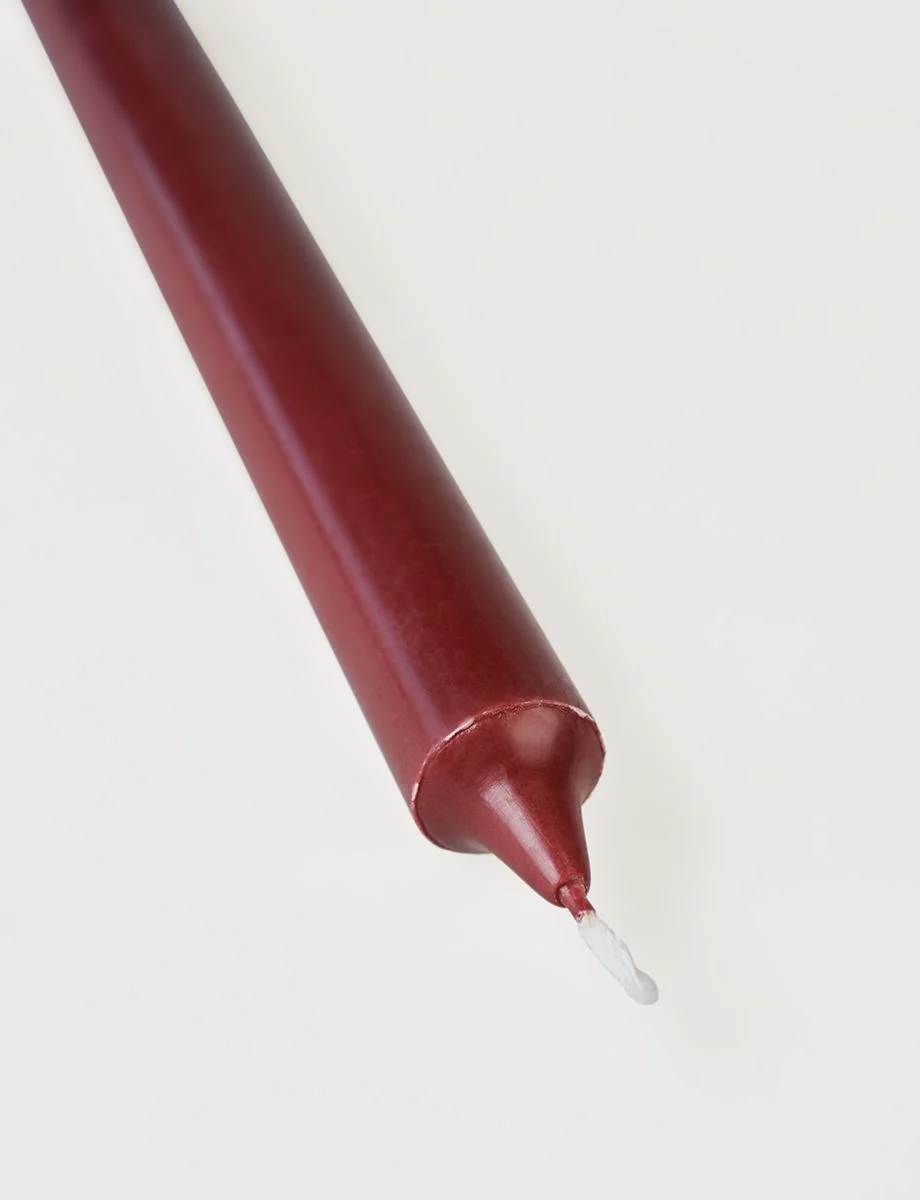 Kronelys burgunder - 29 cm