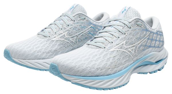 Chaussures Running Mizuno Wave Inspire 20 Bleu Femme