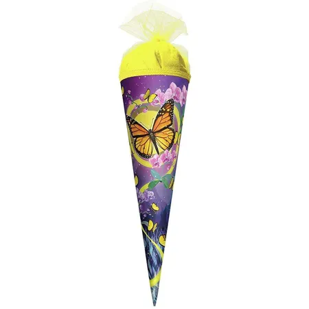 Roth Schultüte Schmetterling, 35 cm, rund