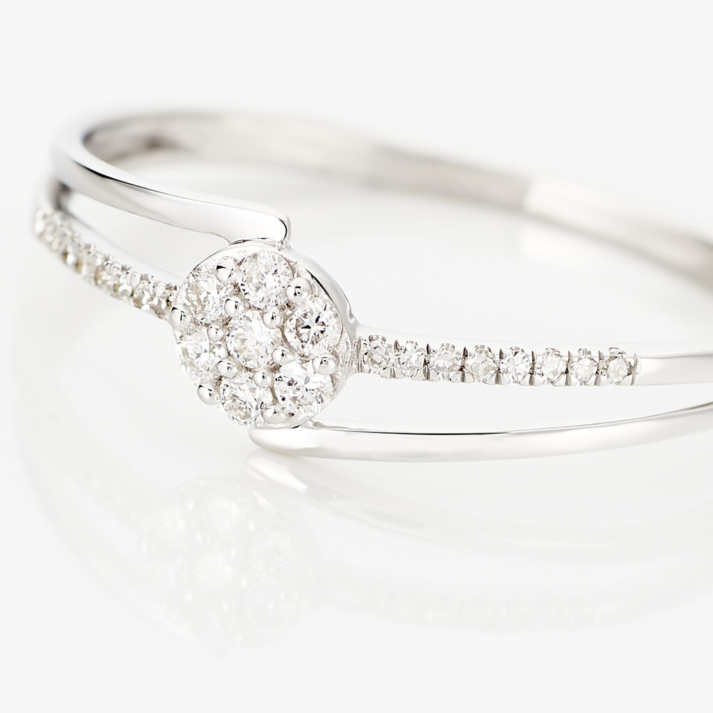 Bague Solitaire Atalante Or Blanc Diamant