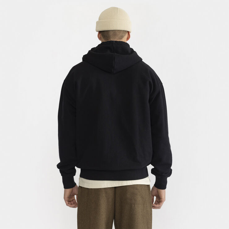 RVLT - Revolution Loose fit Hoddie with our brand R on back Black