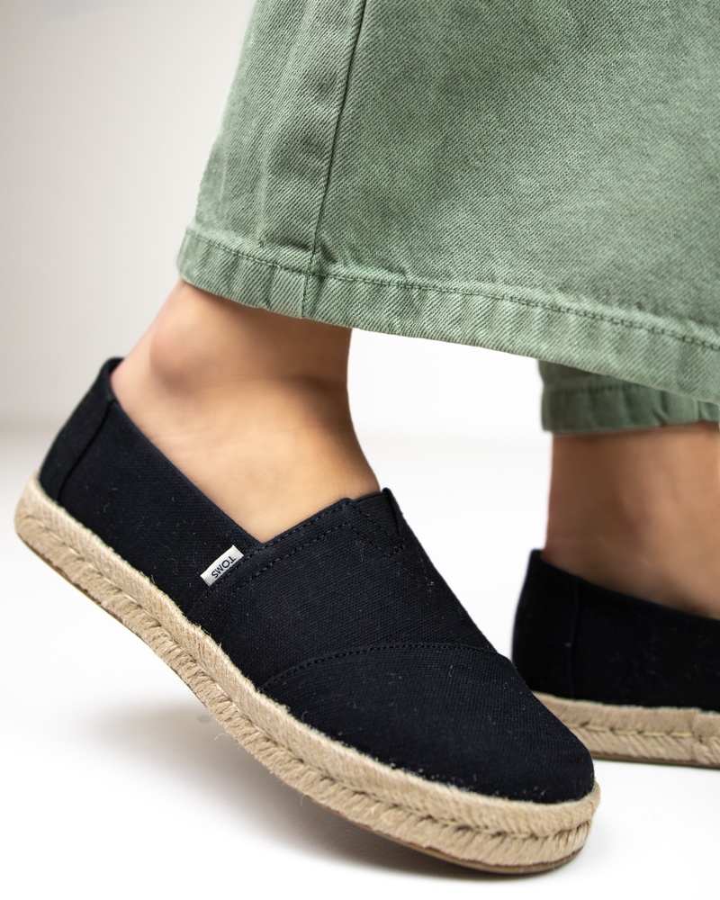 Toms Alpargata Espadrilles  - zwart