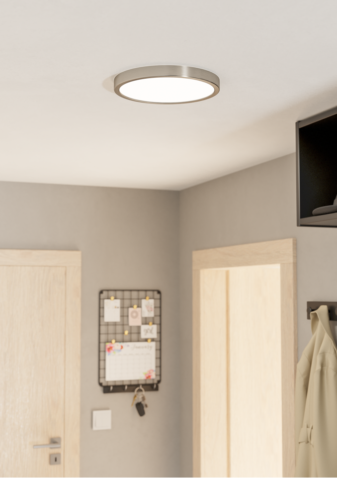 EGLO - FUEVA 5 PLAFOND - Satineret nikkel - 285mm