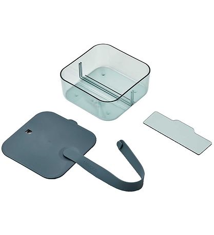 Liewood Brotdose - Carin - Small - Whale Blue/Sea Blue