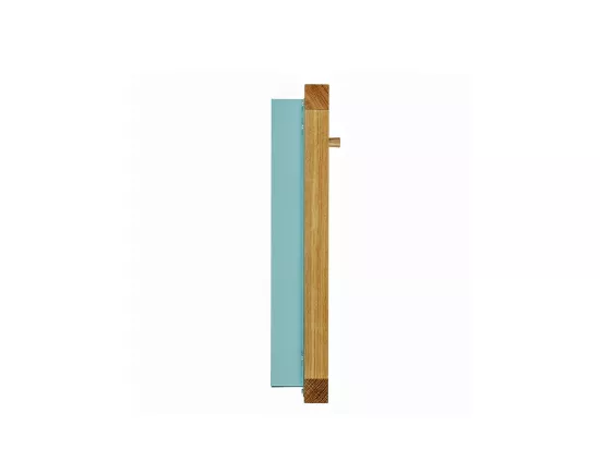 Brenta - Bureau mural contemporain - Turquoise