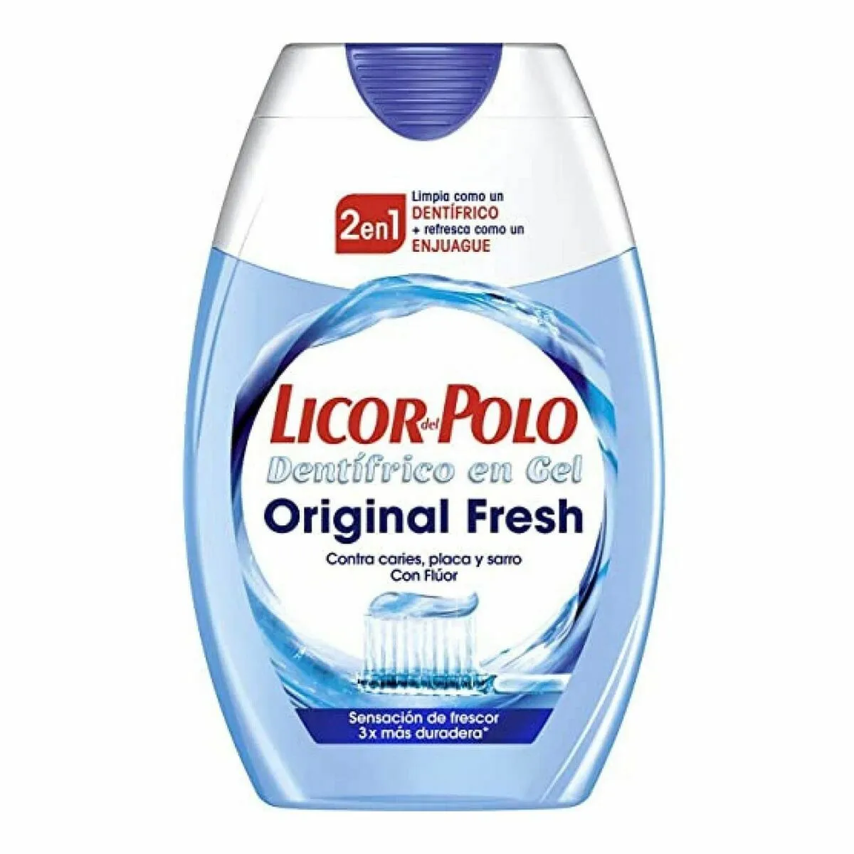 Licor Del Polo Dentifrice Menthe 2 en 1