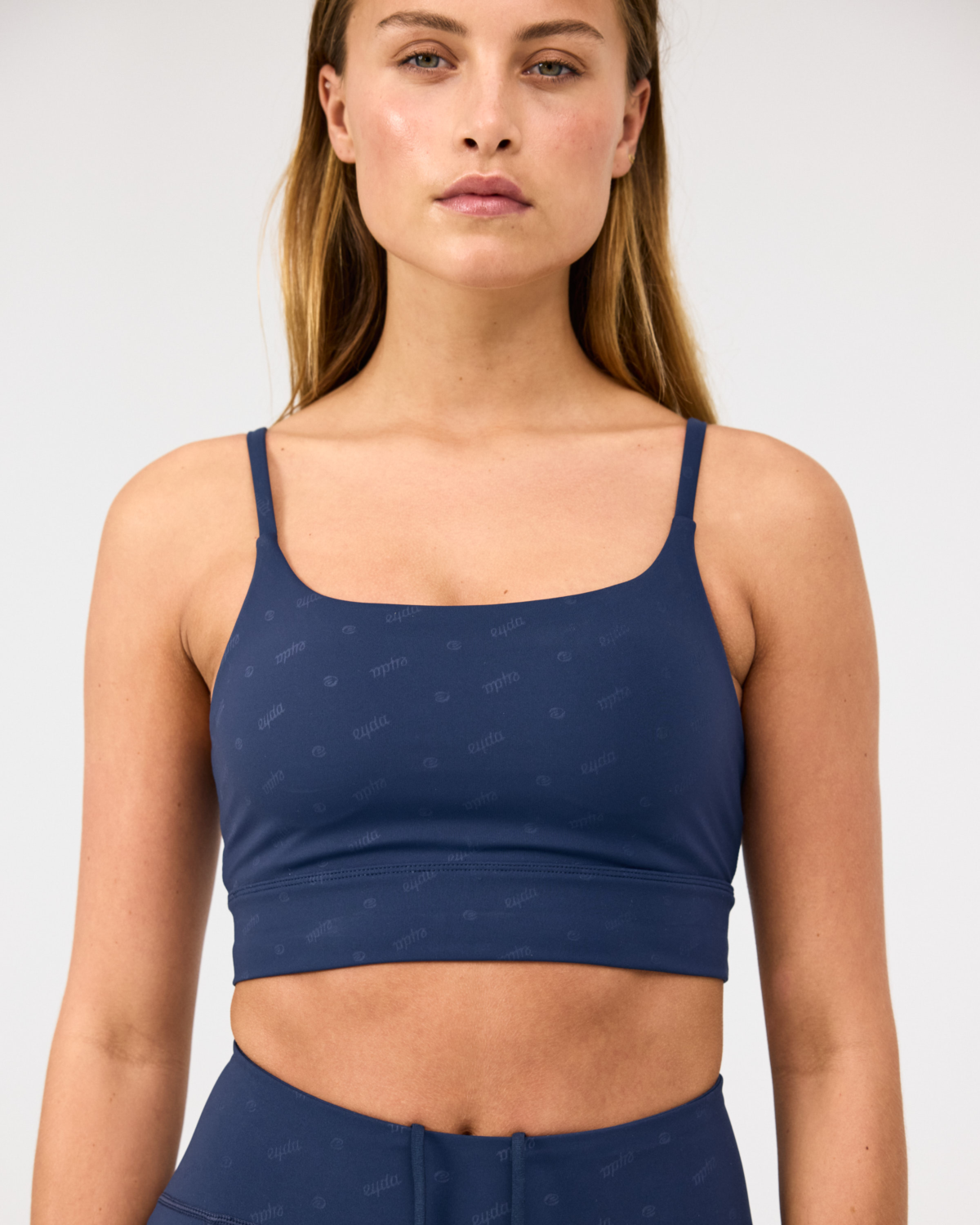 Eyda Kaylee Sports Bra Logo Night Sky