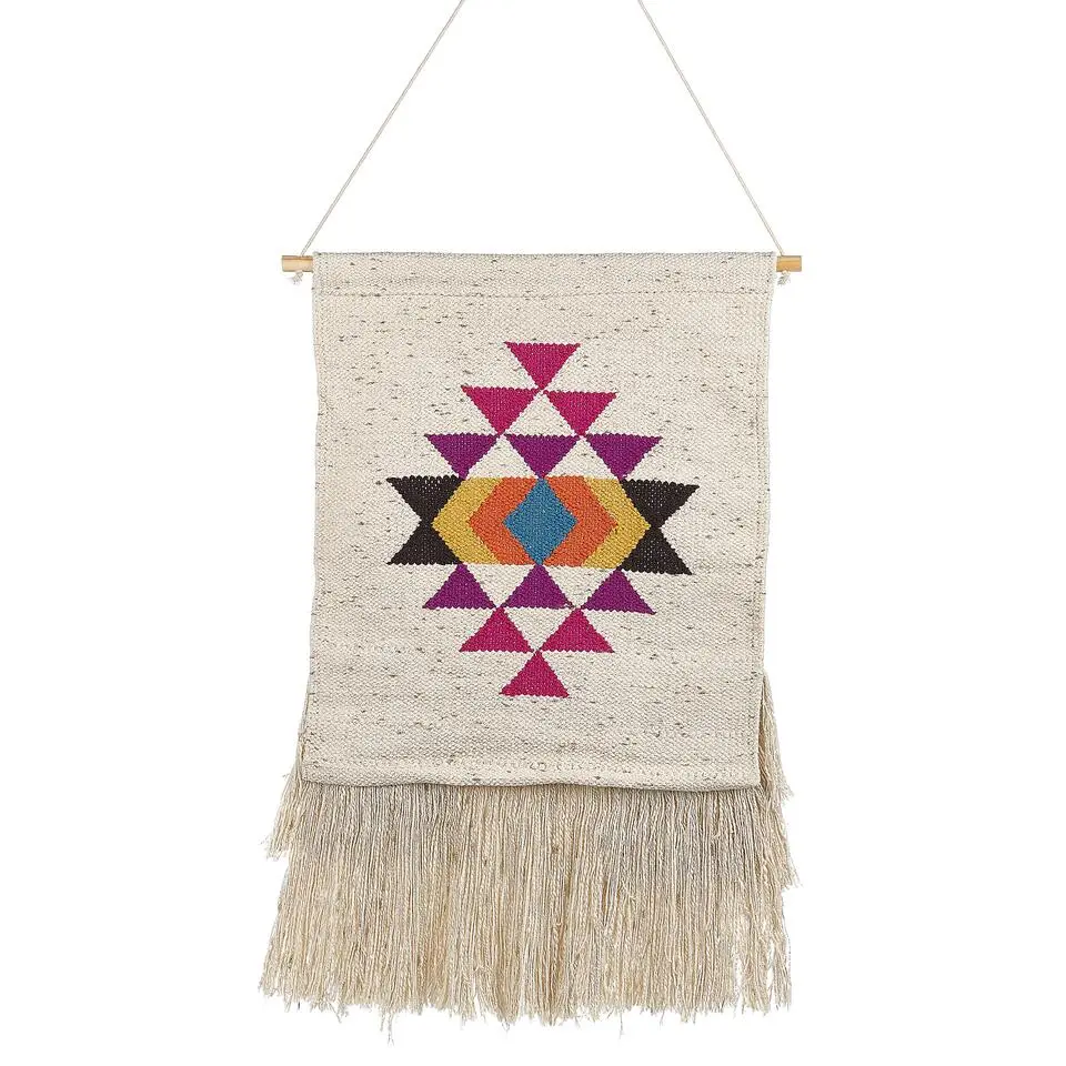 VEHARI - Wanddecoratie - Beige - Katoen