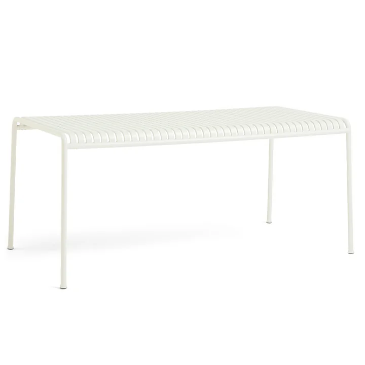 HAY - Palissade Tisch, rechteckig, 170 x 90 cm, cremeweiss
