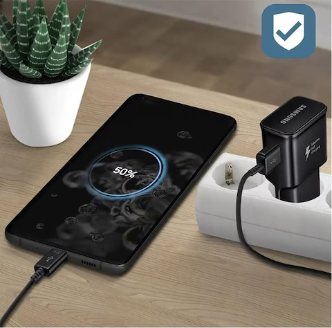 (15W/2A) USB A AFC Schnell Ladegerät (EP-TA200NBE) - Schwarz