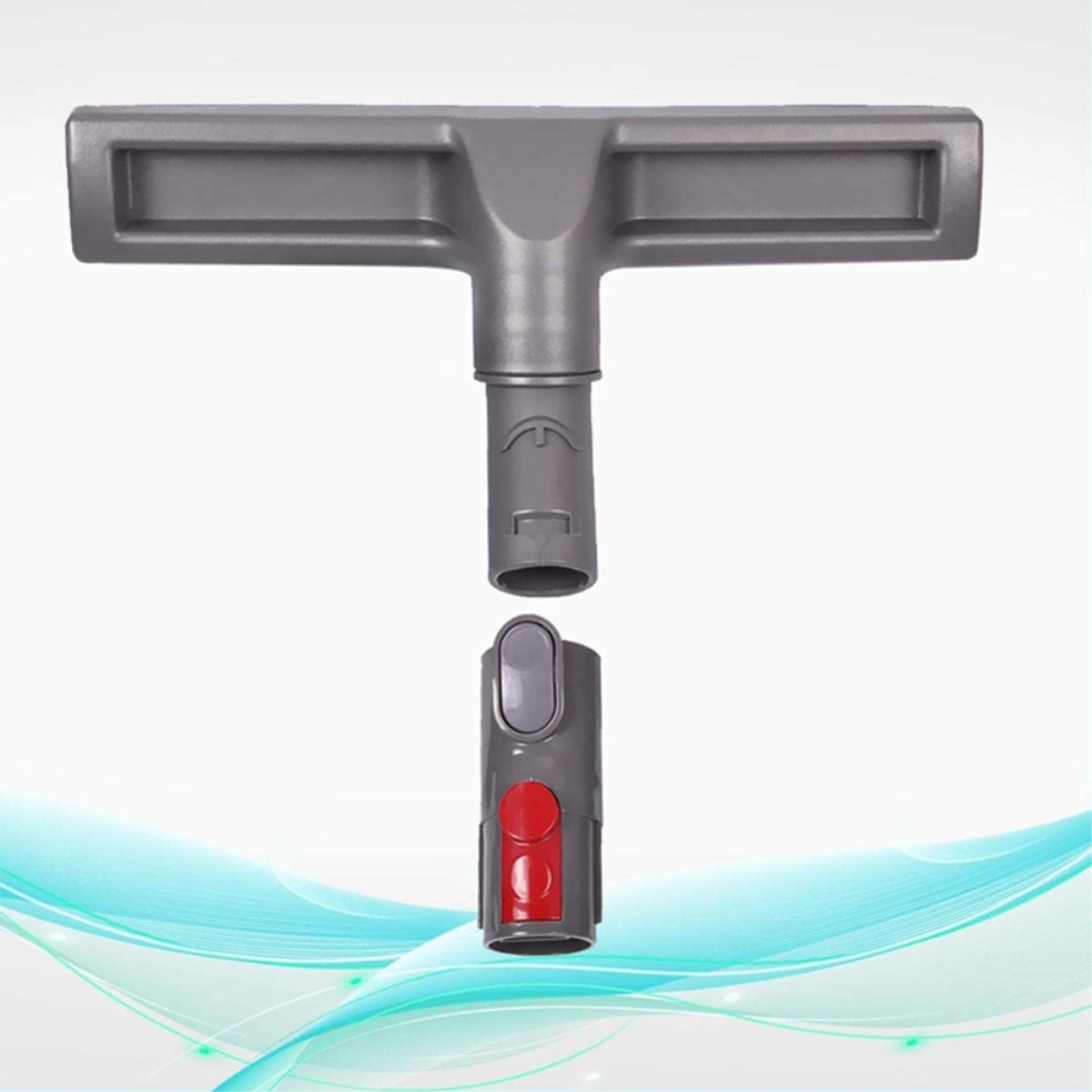 (2-tlg. Set) Ersatz Reinigungs Kopf Teppich Bürsten Aufsatz für Dyson Staubsauger Serie V   DC - Grau