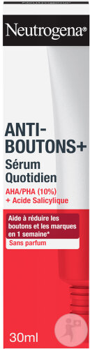 Neutrogena Sérum Quotidien Anti-Boutons AHA/PHA + Salicylique 30ml