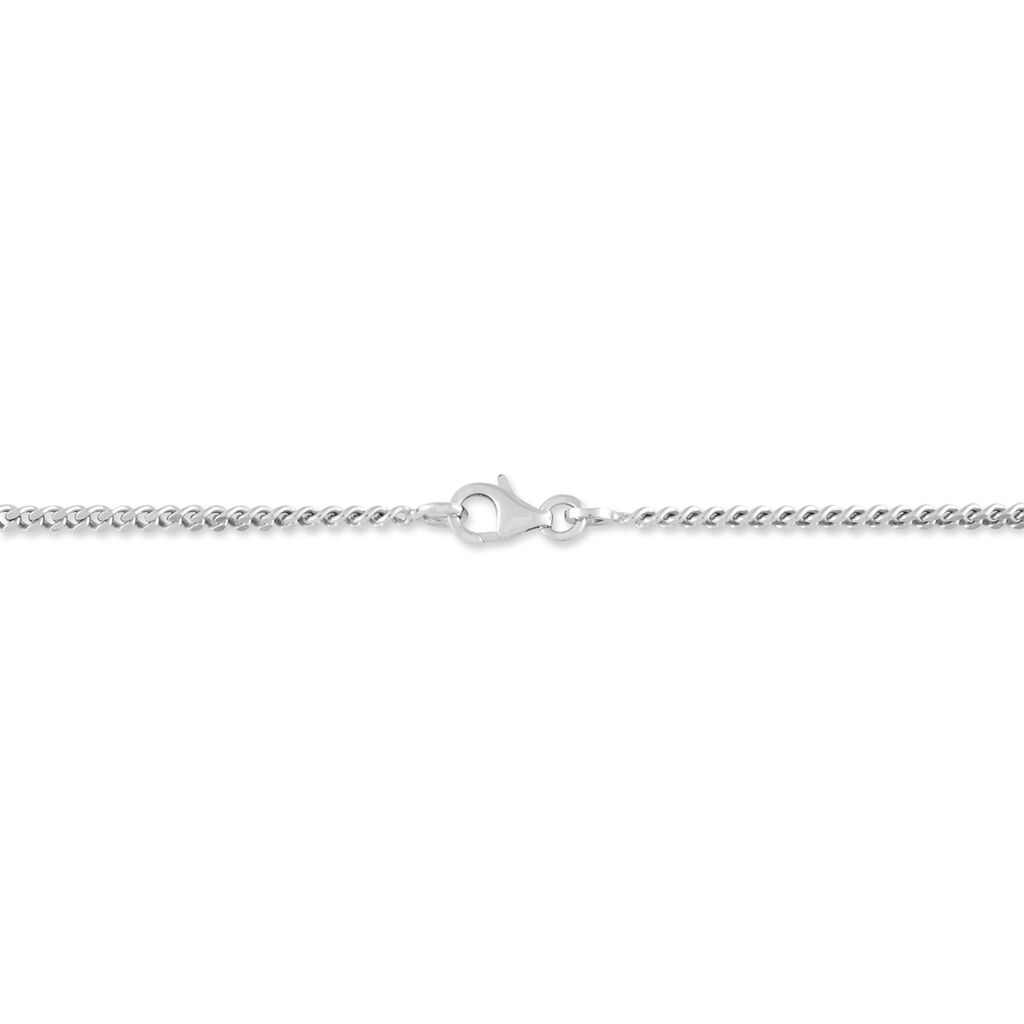 Chaîne Nairi Maille Gourmette Argent Blanc