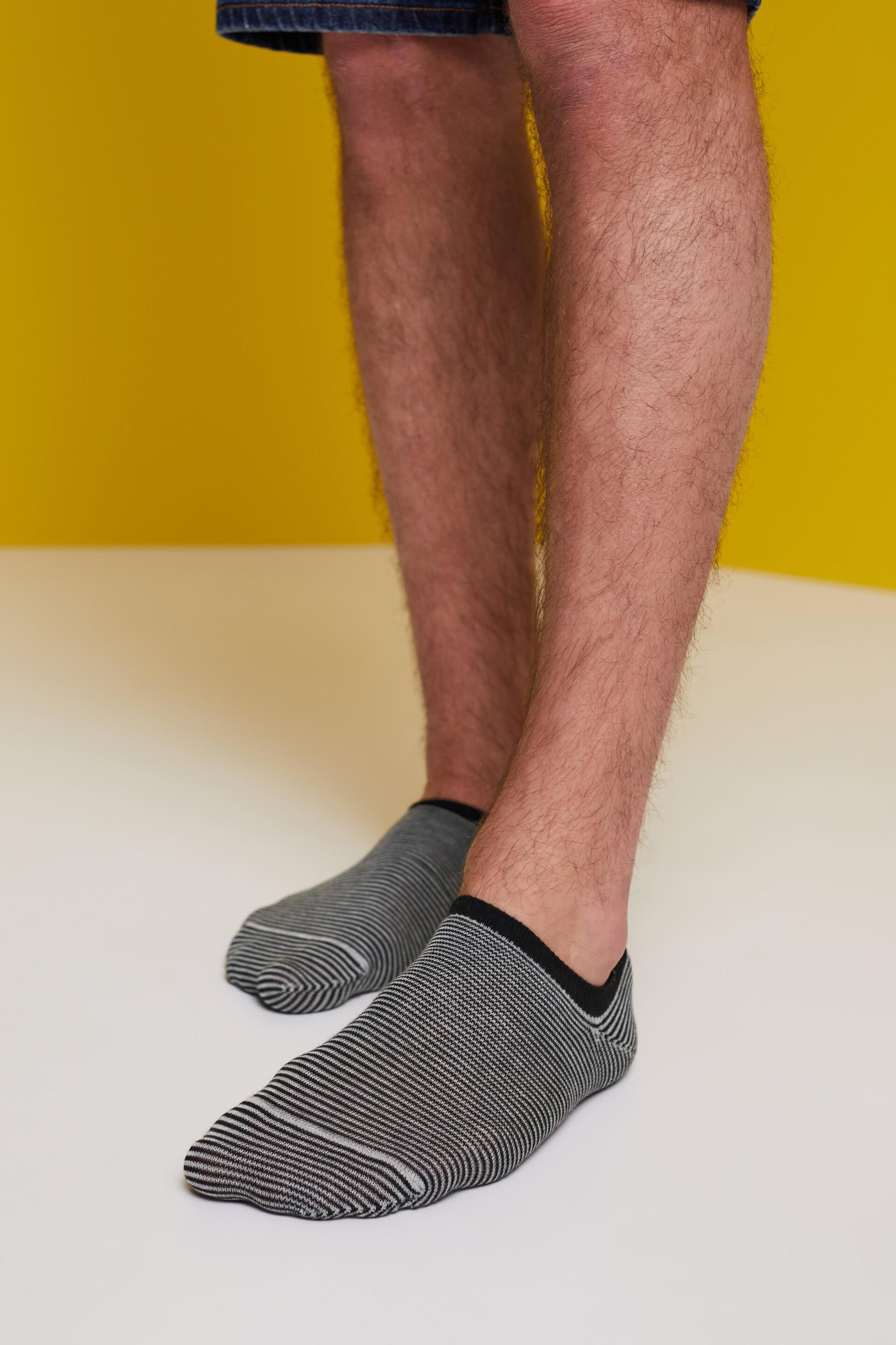 Lot de 2paires de socquettes basses, coton biologique